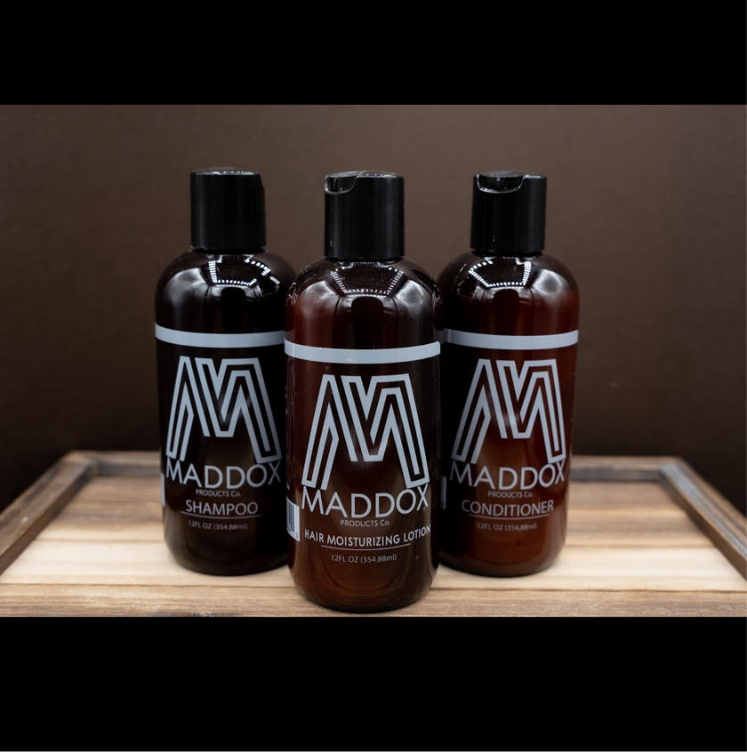 Maddox Shampoo, Conditioner, & Moisturizer Set